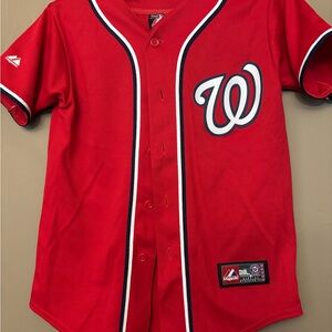# 34 Official Majestic Washington Nationals Jersey